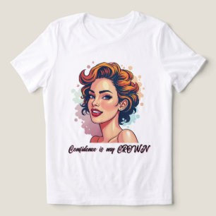 Fet skönhet - Vibrant Retro Art T Shirt