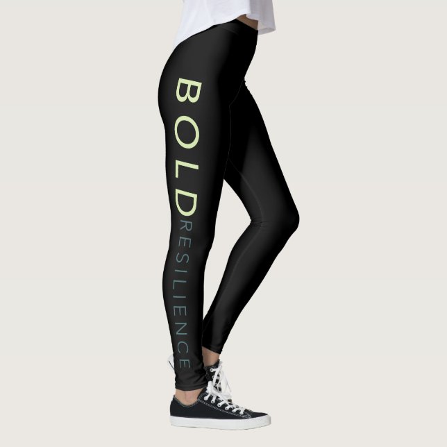 FET Slitstarka fjädrar Leggings (Höger)