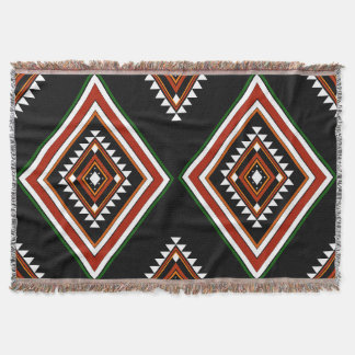 Fet Southwest Aztec Geometric Mönster Filt