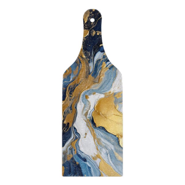 Fet Stänk i Guld och Blå (Framsidan)