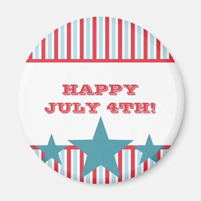 Fet Stars och stripes Magnet (Framsidan)