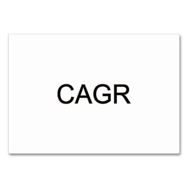 Fet stil CAGR  Bordsnummer (Framsidan)