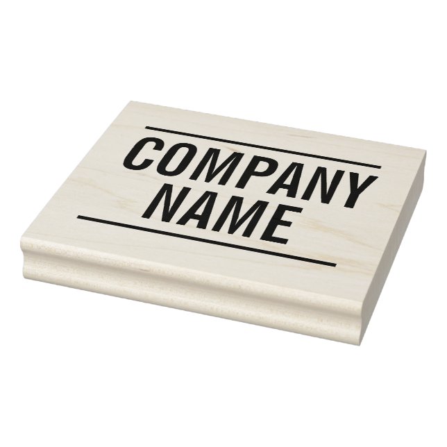 Fet Stil - Company Namn - Business/Company Stämpel (Stämpel)