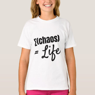 Fet stilfilosofisk matematik-inspirerad t-shirt me