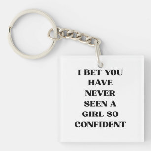 Fet stilkonfidensflicka Citat Typografi – Feminist
