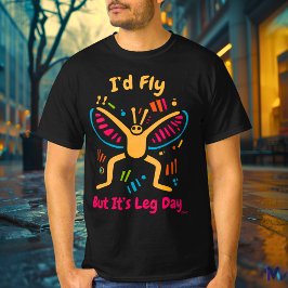 Fet stilkonst Fjäril Gym T-shirt