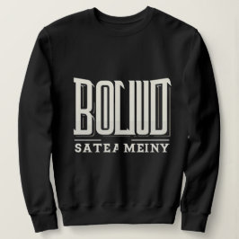 Fet Streetwear-typografi – Svart & Vitt Urbant T Shirt
