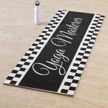 Fet svart och vit kontroll