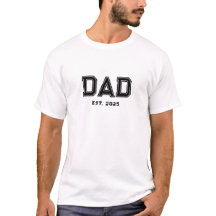 Fet svart typografi etablerad pappa