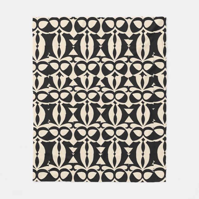 Fet Throw Blanket Blommigt Art Decor för hemmet Fleecefilt (Framsidan)