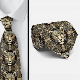 Fet tigerhalsduk | Manlig herrmode Slips