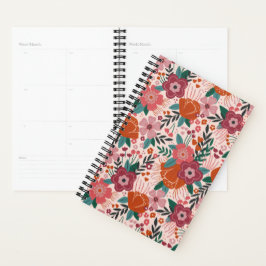 Fet Tropical Flowers Planner