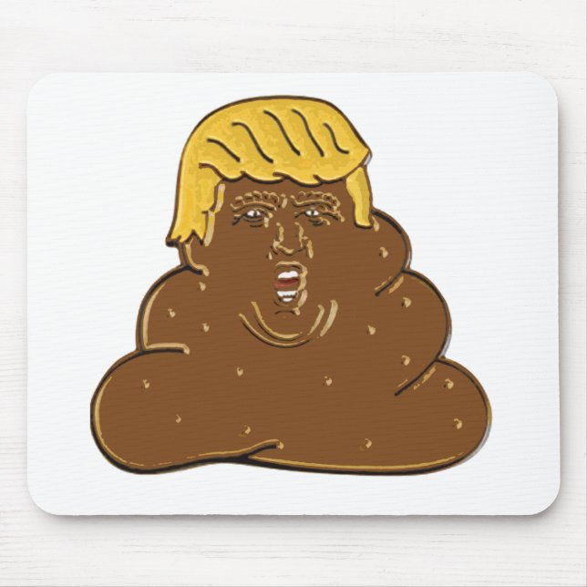 Fet trumfEmoji Poop Musmatta (Framsidan)