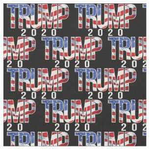 Fet trump 2020 Mönster Tyg