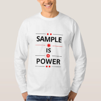 Fet typografi-citat t shirt