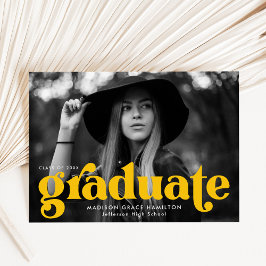 Fet typografi gul foto examen meddelande