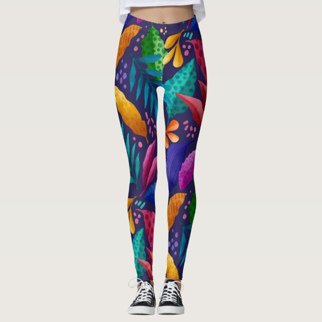 Fet utskrift, Mjuka utfall - Lagar vid försäljning Leggings (Framsida)