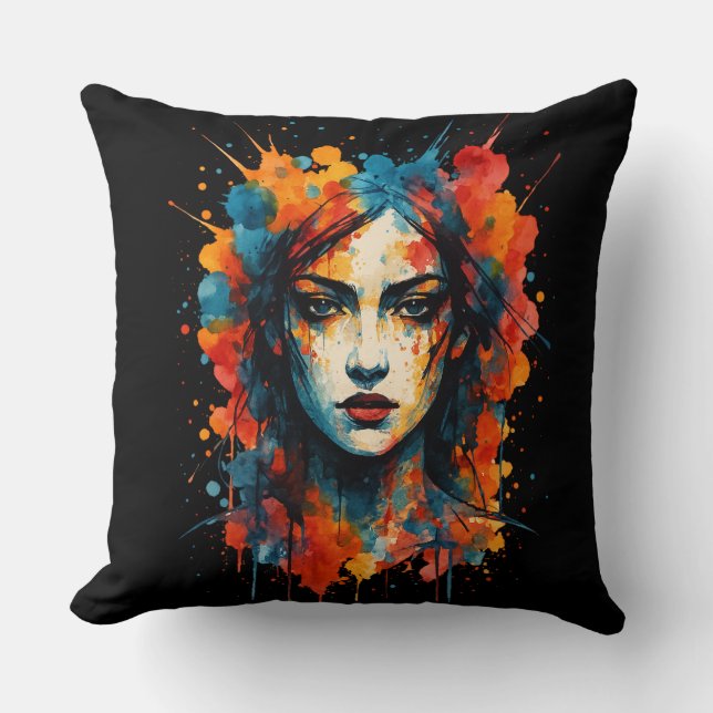 Fet uttryck: Art i Rörelse Kudde (Framsida)