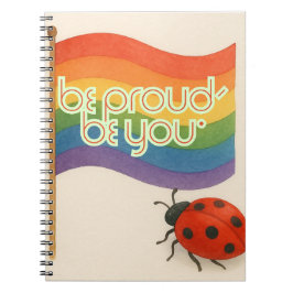 Fet uttryck, HGBTQ och Pride Anteckningsbok