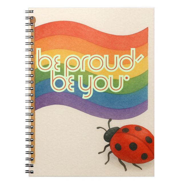 Fet uttryck, HGBTQ och Pride Anteckningsbok (Framsidan)