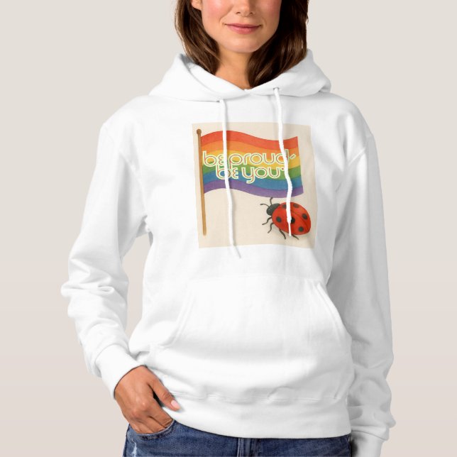 Fet uttryck, HGBTQ och Pride T Shirt (Framsida)