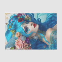 Fet Vibrant Victorian Decoupage Papper