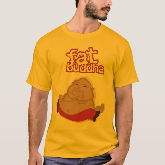 Feta Buddha Tee Shirt (Framsida)