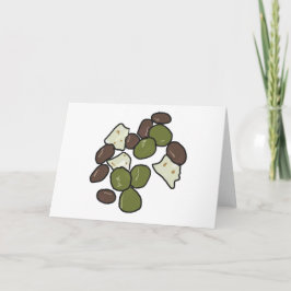 Feta Cheese and Olives Kort