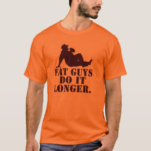 Feta grabbar gör det longer. tee shirt