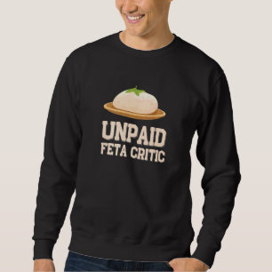 Feta Grekisk fetaost och grekisk mat Lång Ärmad Tröja