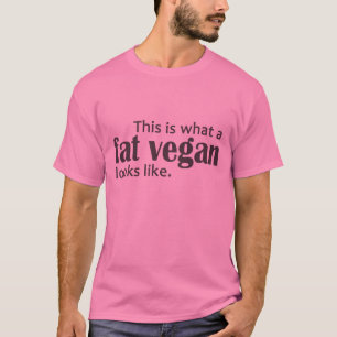 Feta Vegans (grått) T-shirt
