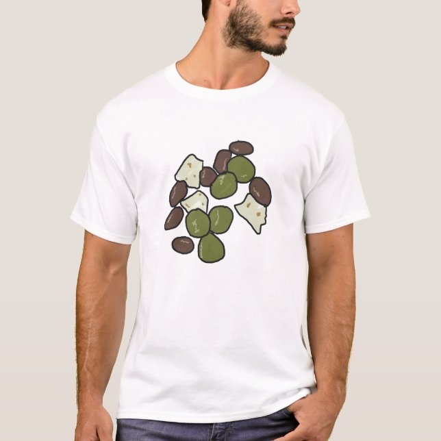 Fetaost och oliver t shirt (Framsida)