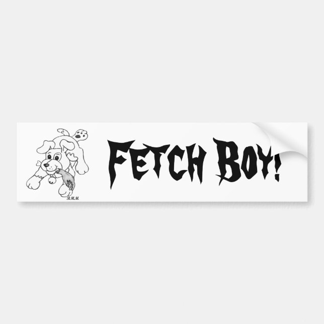Fetch Boy Bildekal (Framsidan)