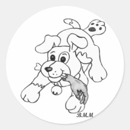 Fetch Boy Runt Klistermärke