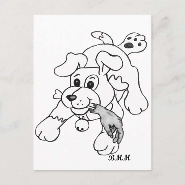 Fetch Boy Vykort (Framsida)