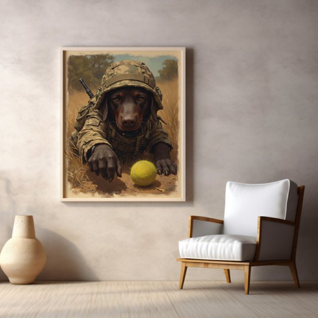 Fetch Fighter: Redo, Aim, Wag Poster (Skapare uppladdad)