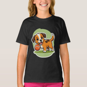 Fetch Happens - Rolig hund Tecknad T-Shirt