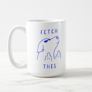 Fetch this | Dog | Mug Decorative Kaffemugg