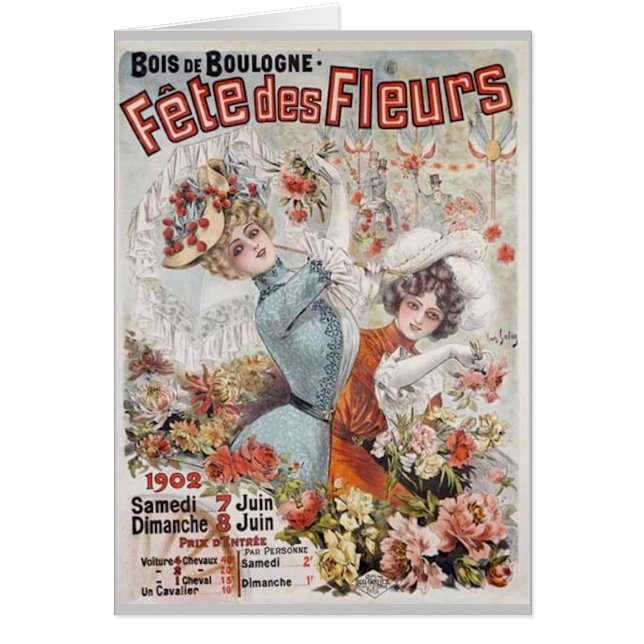 Fete de Fleurs OBS Kort (Framsidan)