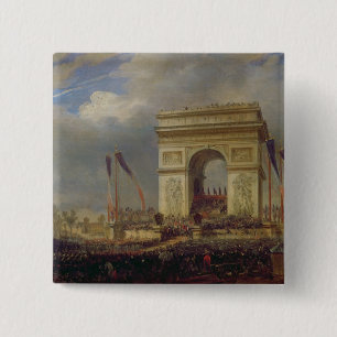 Fete de la Fraternite på Arcet de Triomphe Knapp