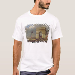 Fete de la Fraternite på Arcet de Triomphe T Shirt