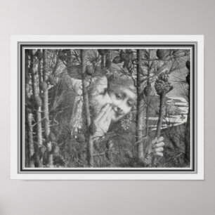 "Fetes De Ceres" av Lucien Levy Dhurmer 12 x 16 Poster