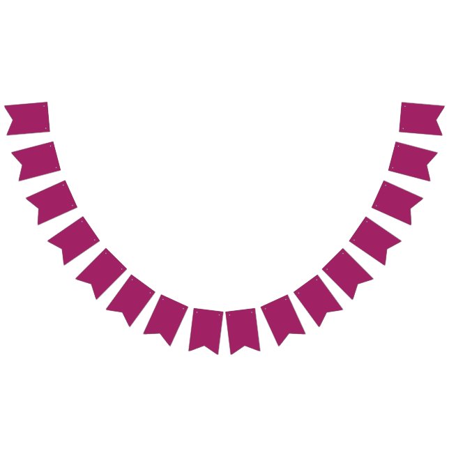 Fetgult Block Bröllopsinbjudan – Magenta Vimplar (Alla)