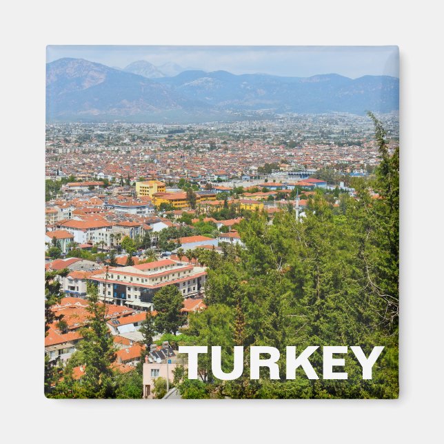 Fethiye, TURKIET Magnet (Framsidan)