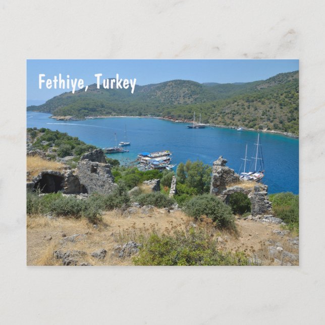 Fethiye, Turkiet Vykort (Framsida)