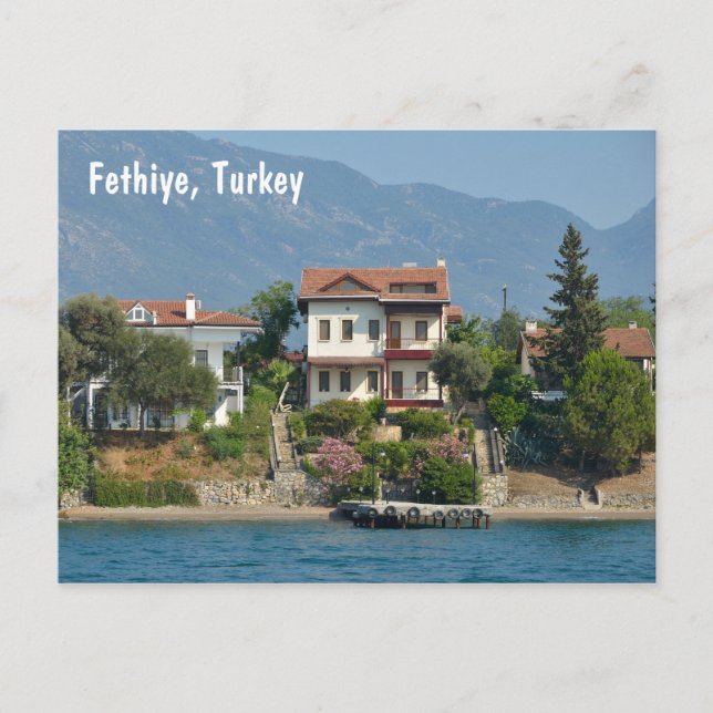 Fethiye, Turkiet Vykort (Framsida)