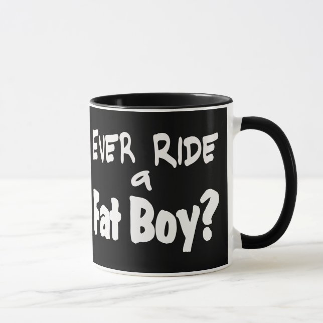 Fetknatt ryttare mugg (Höger)