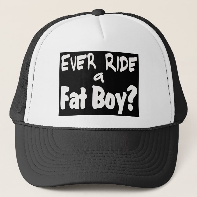 Fetknubb Ryttare Truckerkeps (Framsida)