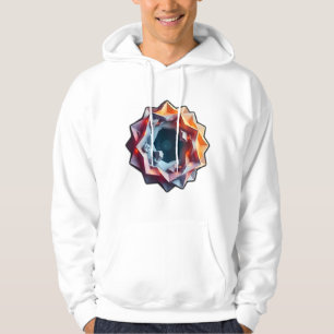 Fetma och moderna Abstrakter Hoodie