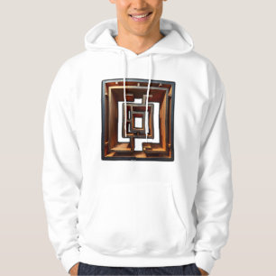 Fetma och moderna Abstrakter Hoodie